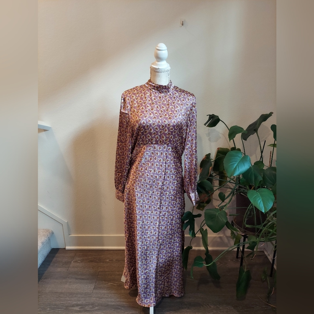 Zara satin dress size XL